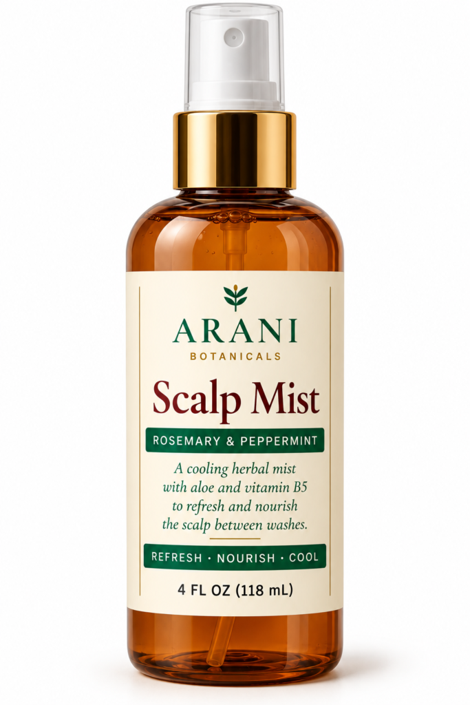 Arani Botanicals Scalp Mist, 4 fl oz