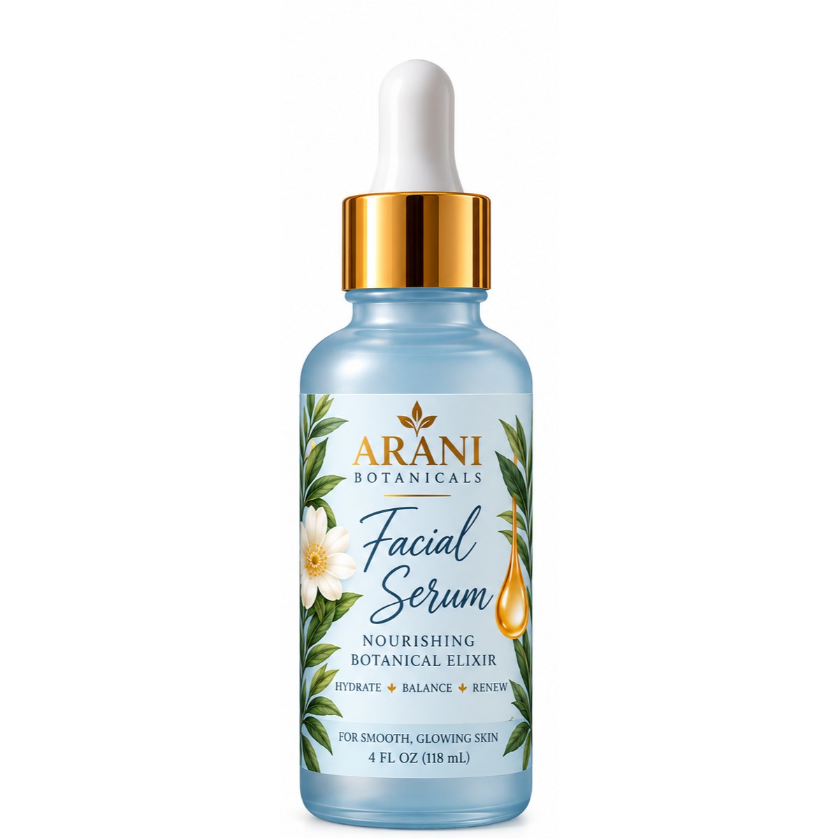 Arani Botanicals Facial Serum, 4 fl oz